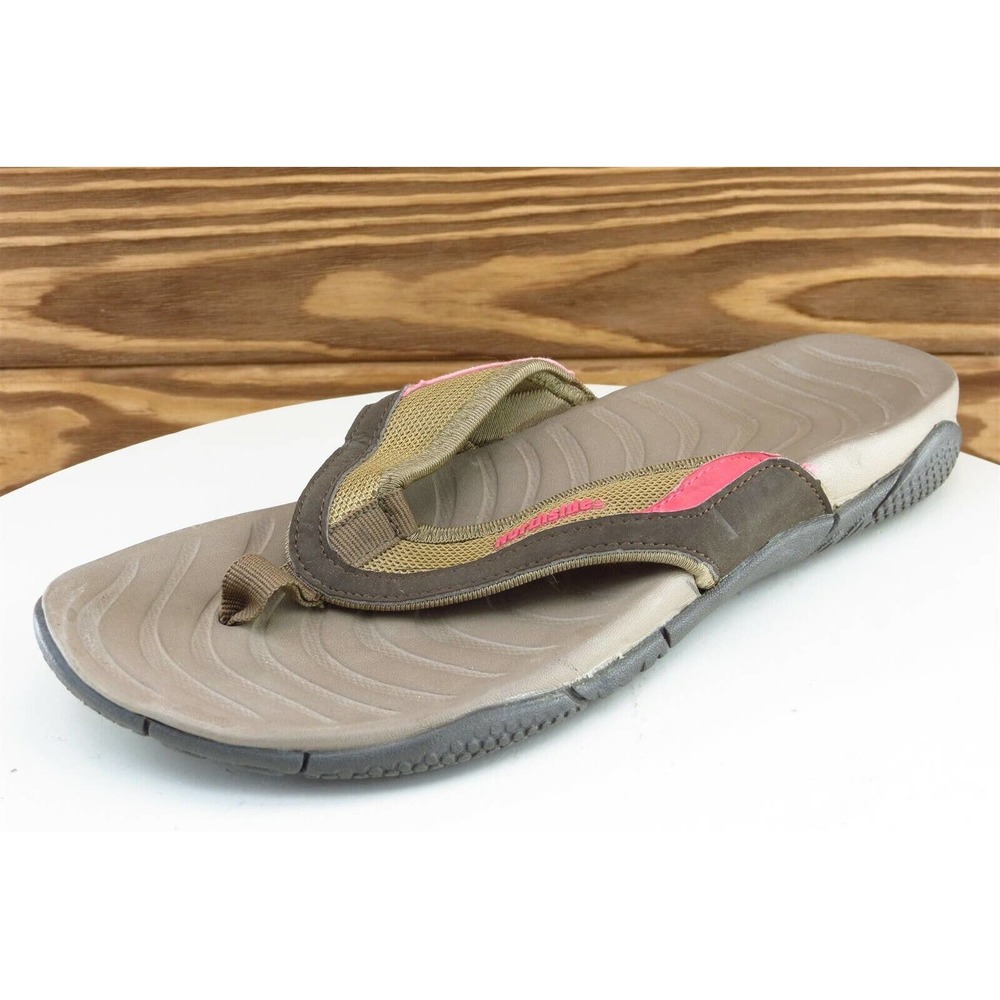 Northside Sz 9 M Brown‎ Flip Flop Synthetic Women Sandals